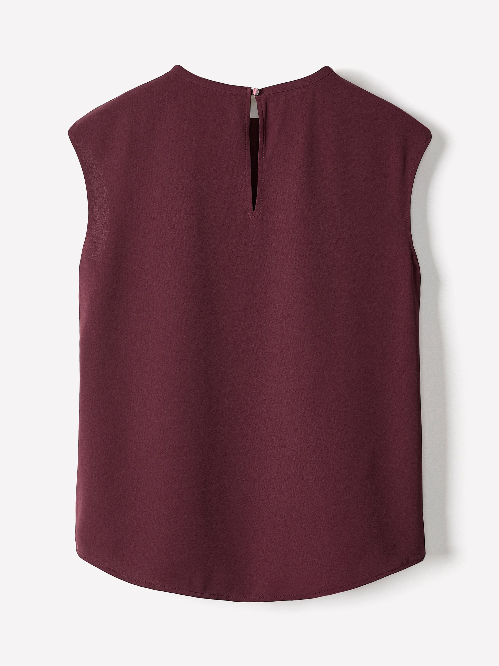 Woven Crepe Extended Sleeve Blouse