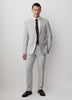 Essential Tailored Fit Light Grey Suit Blazer