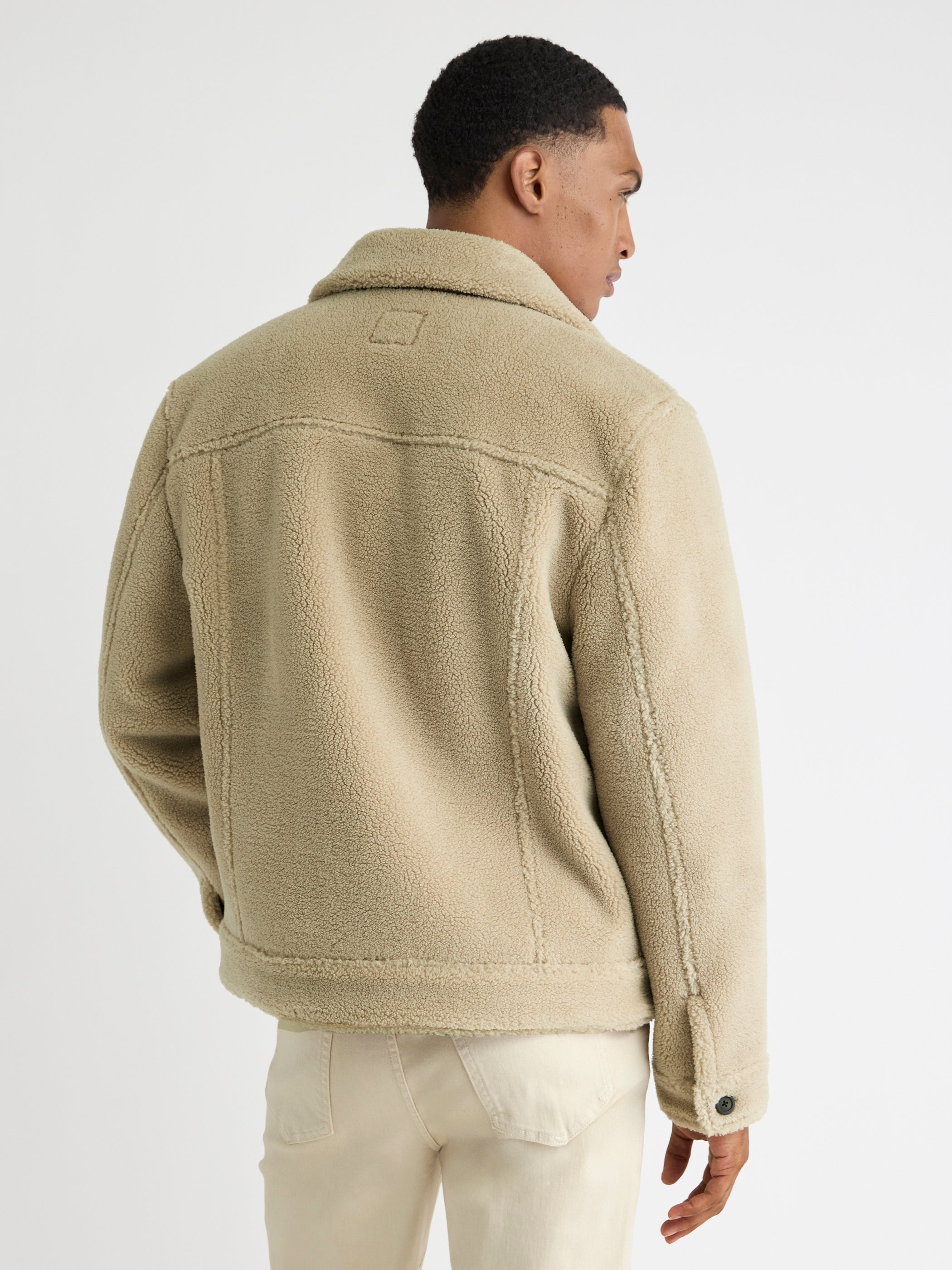 Veste Courte en Sherpa