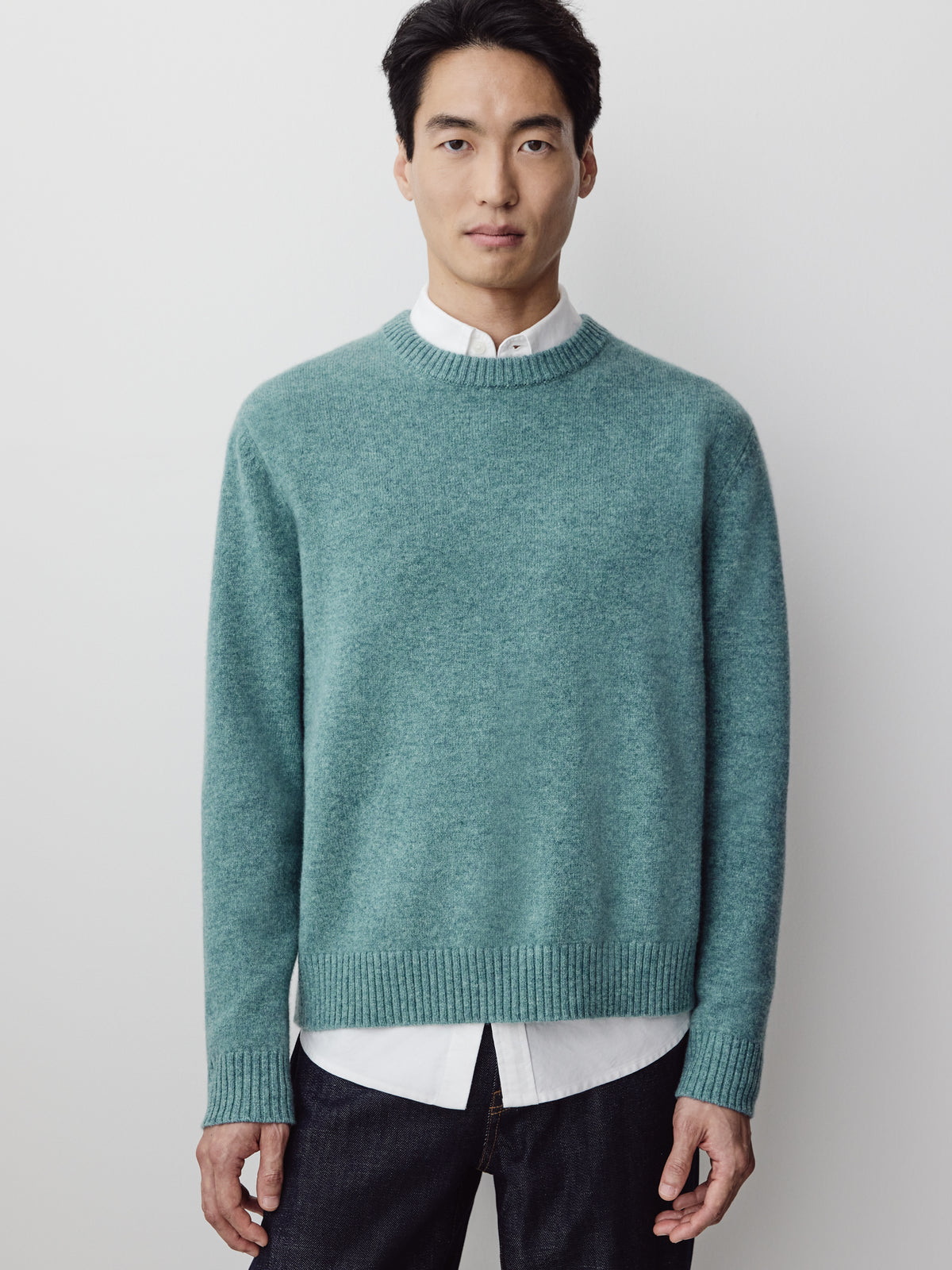 Lambswool Crew-Neck Sweater