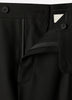 Tailored-Leg Wool-Blend Pant