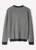 Mens Merino Wool Crewneck Sweater
