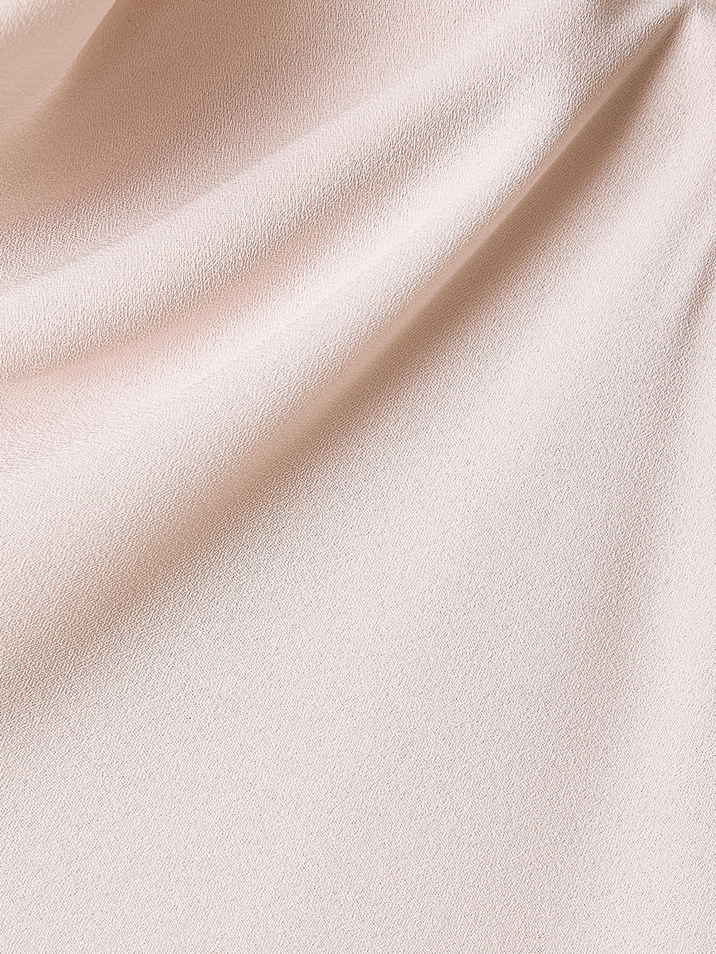Woven Silky Crepe Halter Blouse