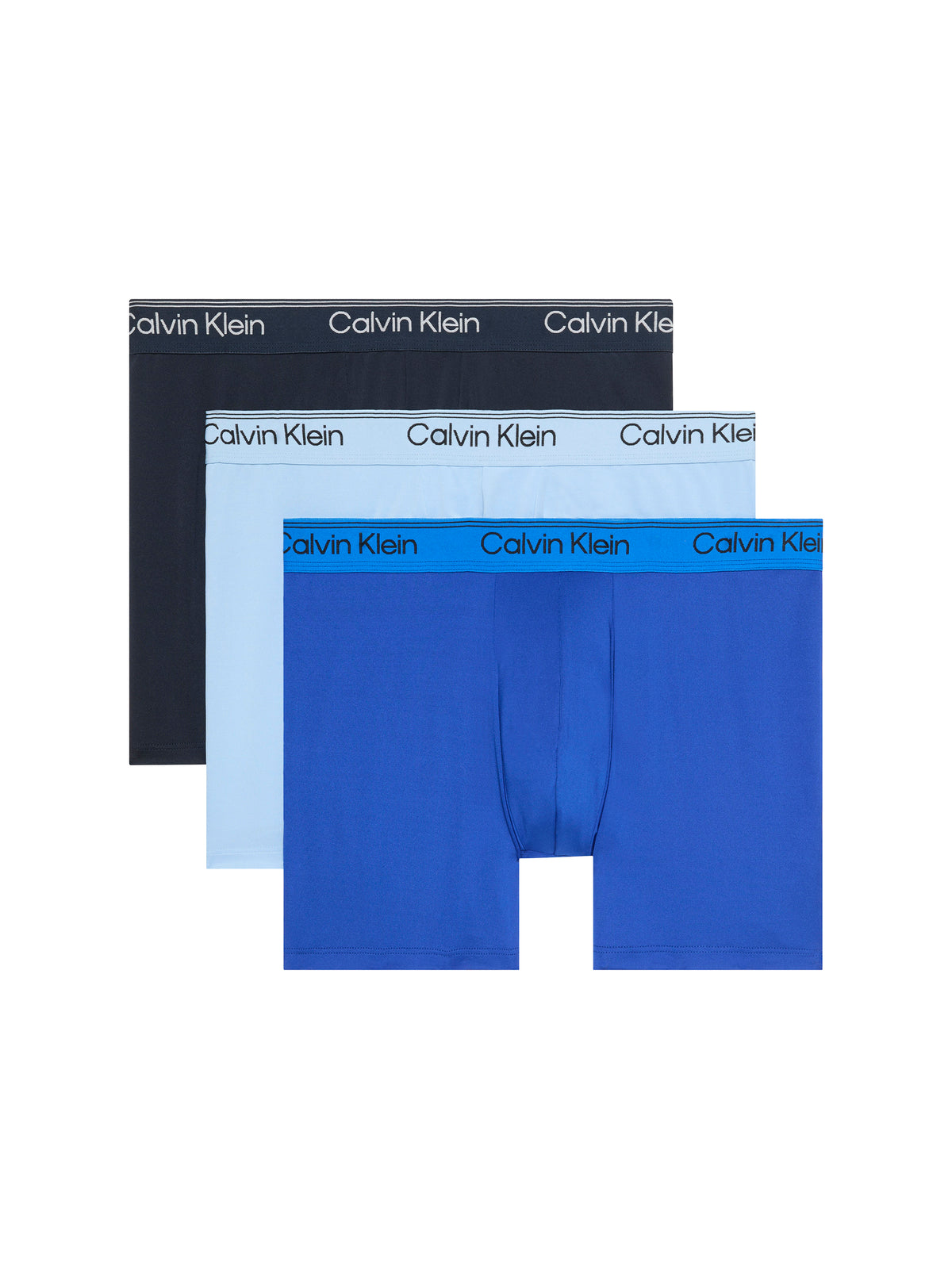 Microfibre Boxer Briefs - Pack of 3 - Calvin Klein