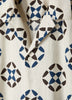 Linen-Blend Short-Sleeve Shirt with Print