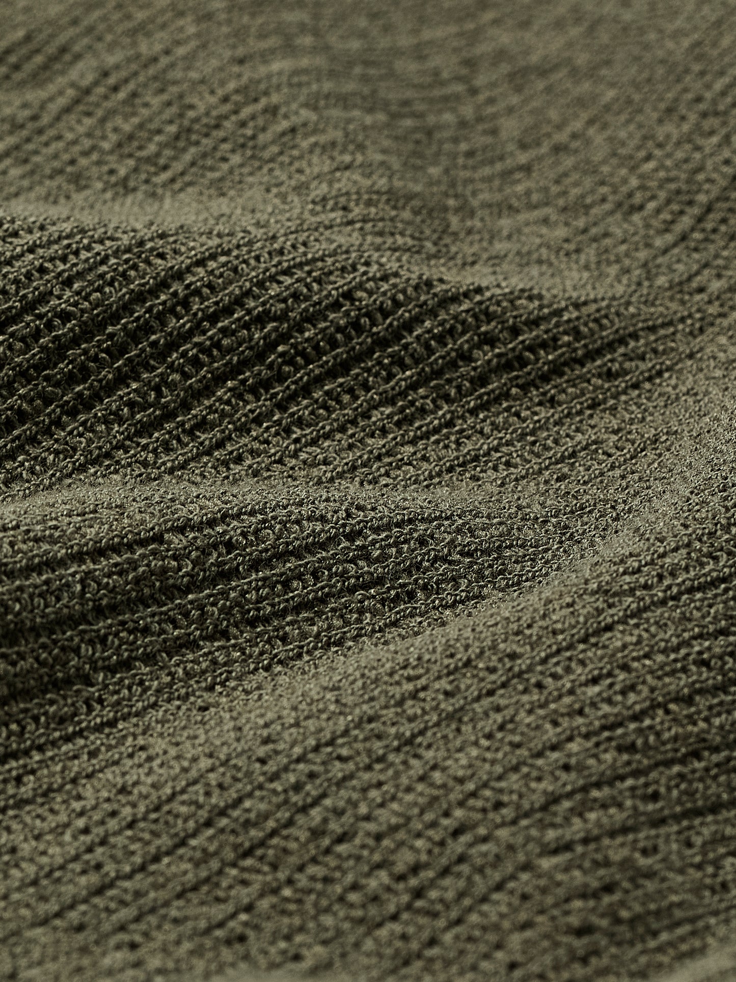 Mens Knit Textured Cotton Blend Shorts