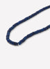 Beaded Metal Imitation Necklace With Semi-Precious Stones