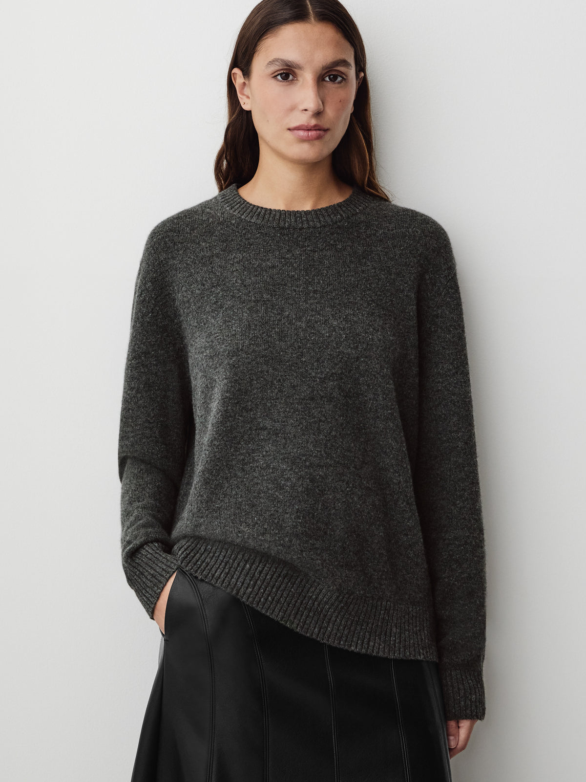 Lambswool Crew-Neck Sweater