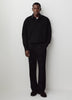 Polo Sweatshirt Cotton Blend Men