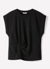 Knit Blouse Organic Cotton Extended Sleeve