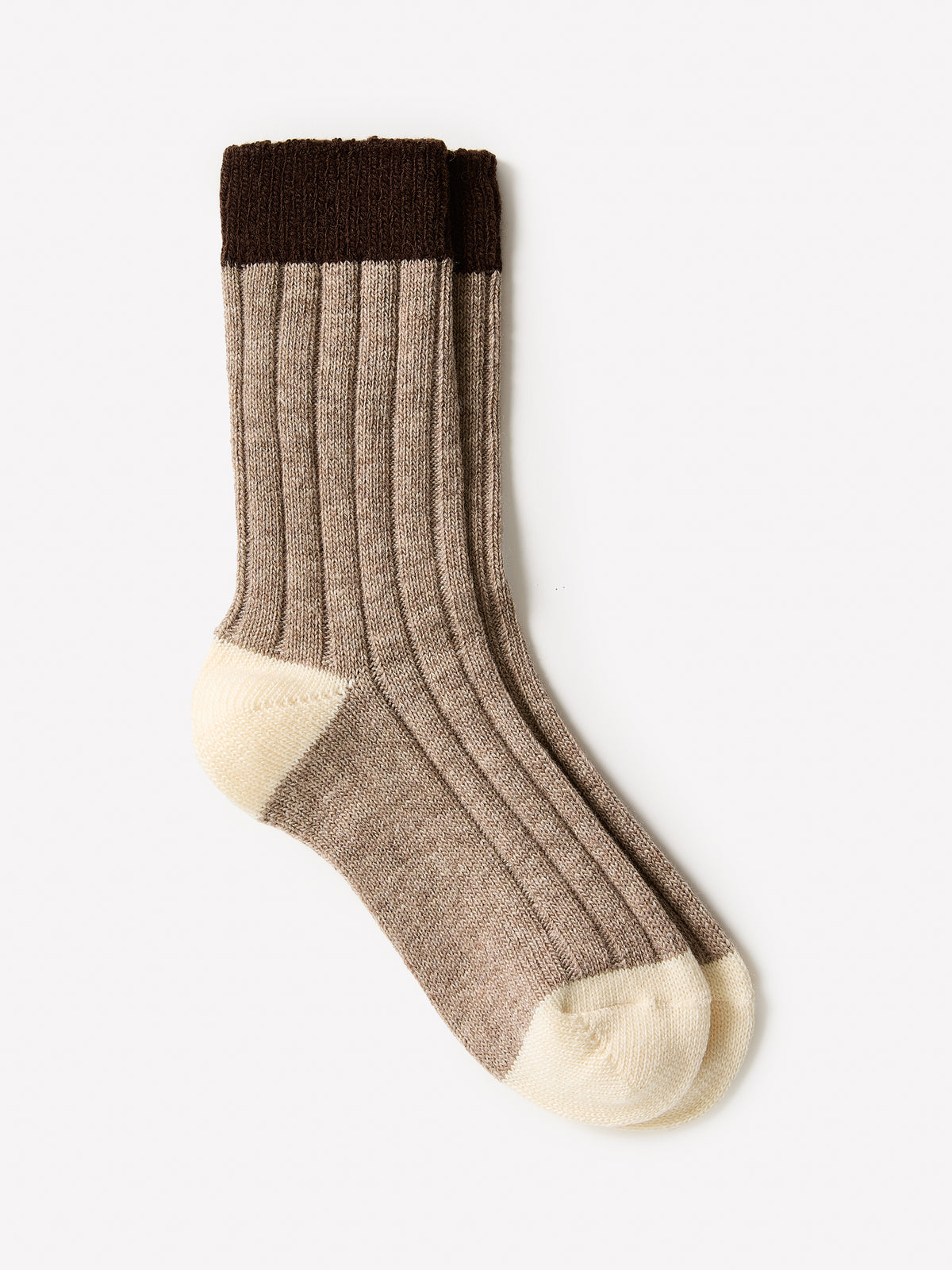 Wool-Blend Chunky Socks
