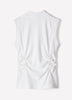 Knit Pullover Rib Mock Neck Top