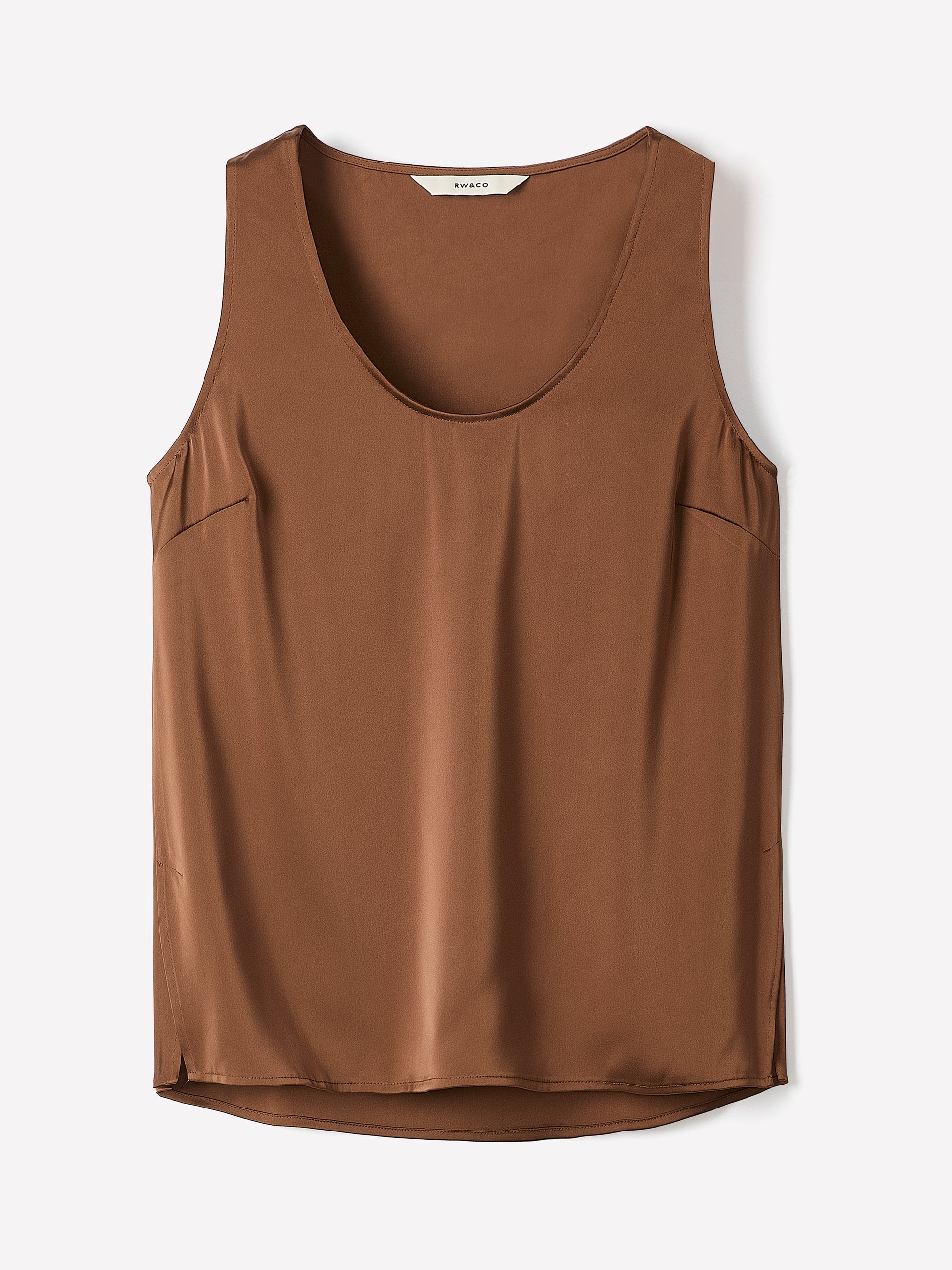 U-Neck Satin Cami