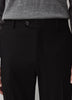 Tailored-Leg Wool-Blend Pant
