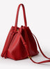 Large Faux Leather Cross-Body Bag