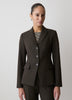 Veston Ajusté à Trois Boutons