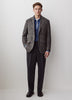 Plaid Wool-Blend Blazer