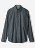 Tailored-Fit Denim-Like Dress Shirt