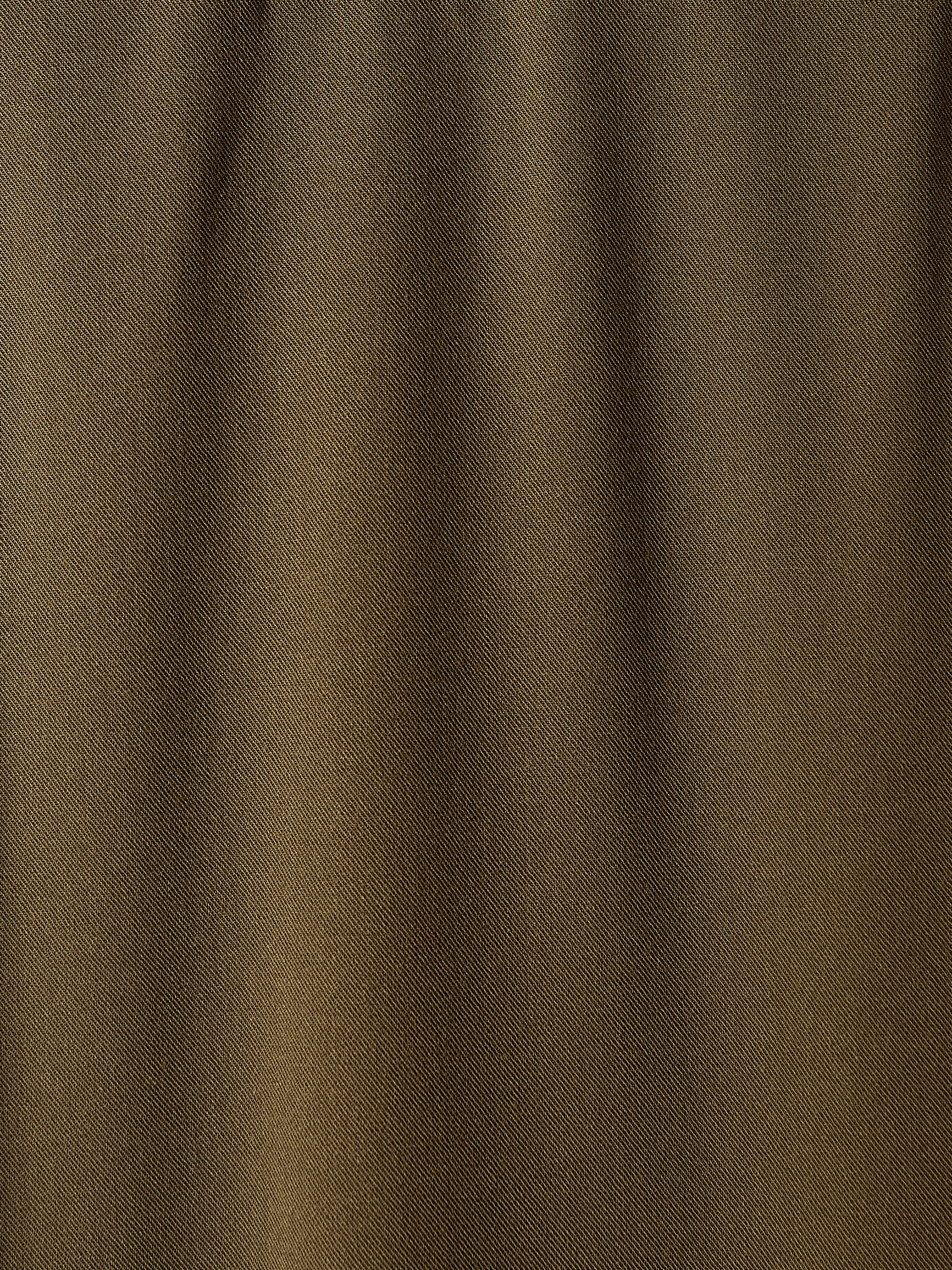 Mens Straight Fit Wool Blend Pant Burnt Moss