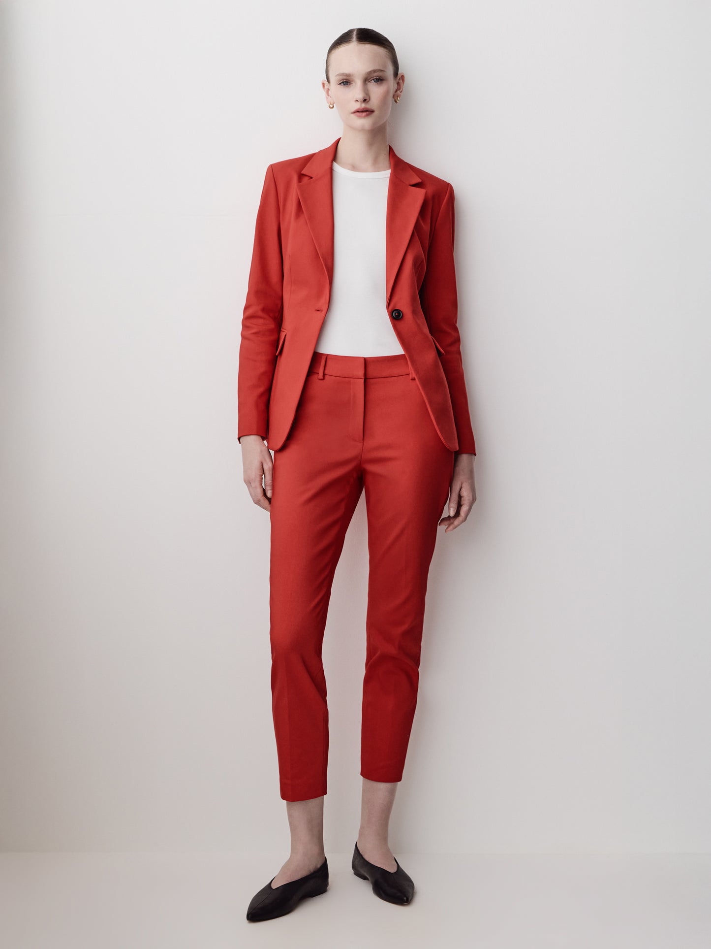 Limitless One-Button Fitted Blazer