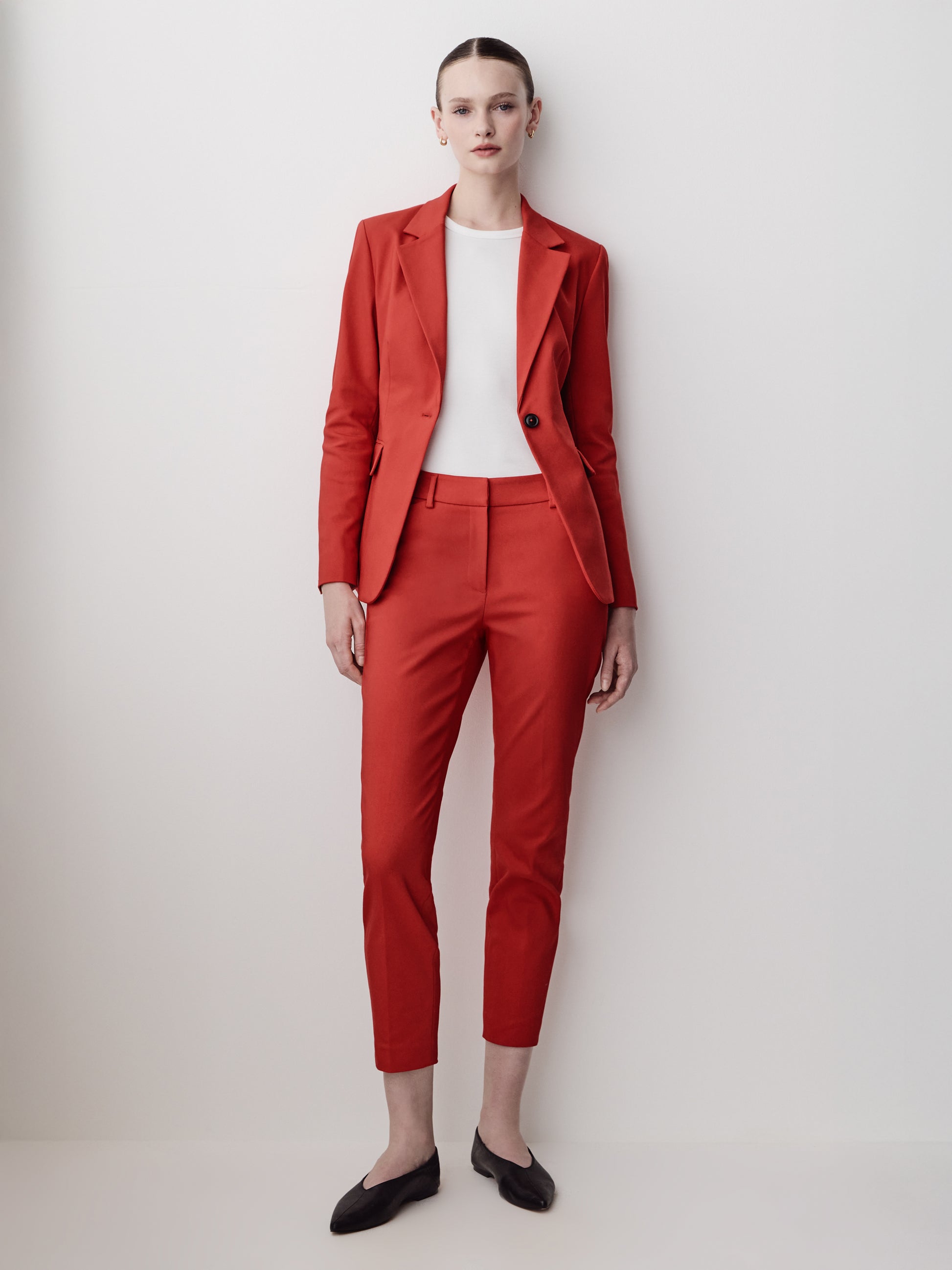 Limitless One-Button Fitted Blazer