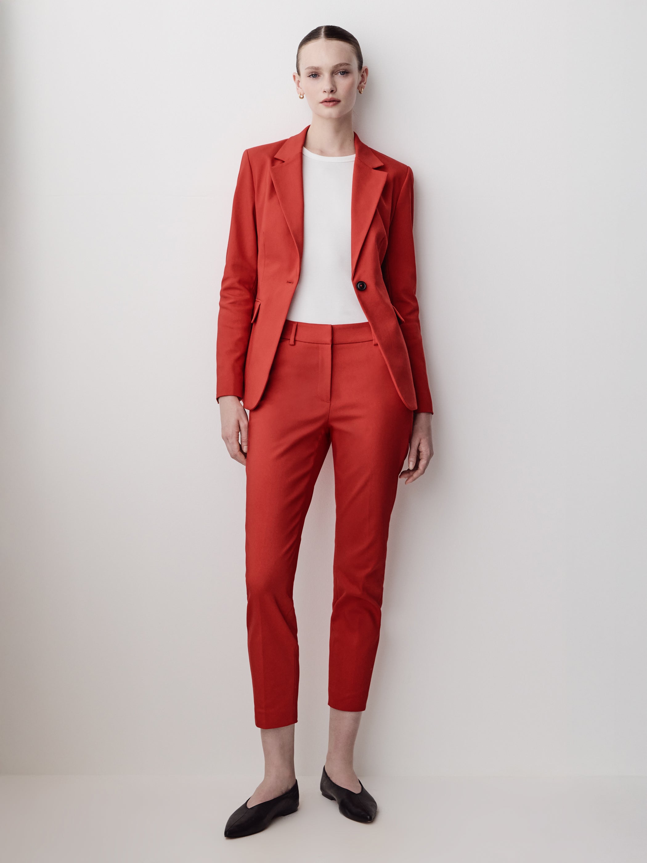 Limitless One-Button Fitted Blazer