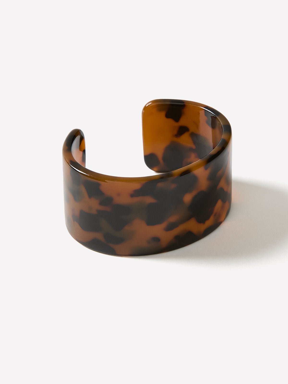 Plastic Tortoise Acrylic Bangle Bracelet