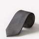 Men's Skinny Silk Woven Tie with Micro Square Geo Pattern