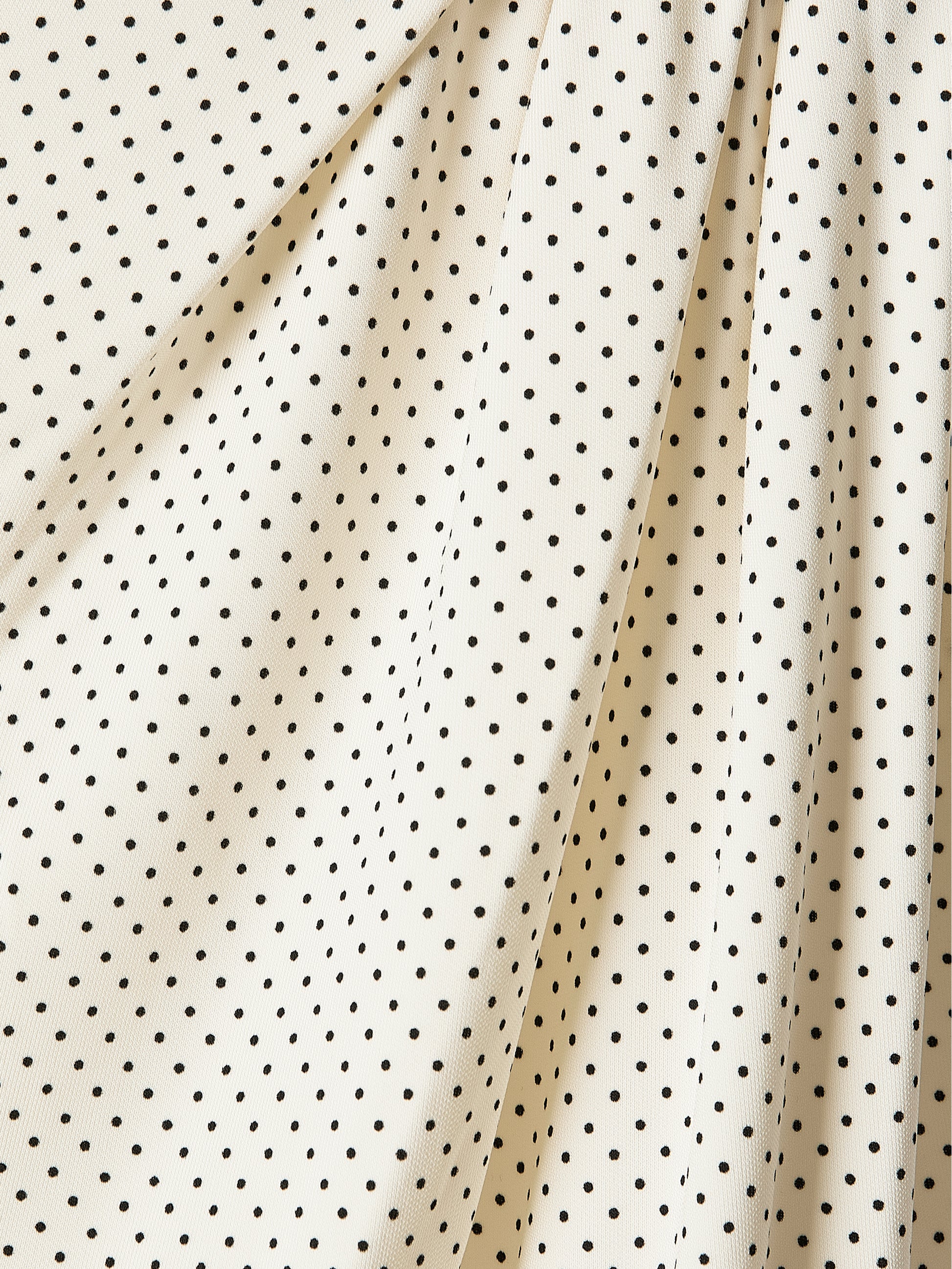 Knit Blouse Pleated Extended Sleeve
