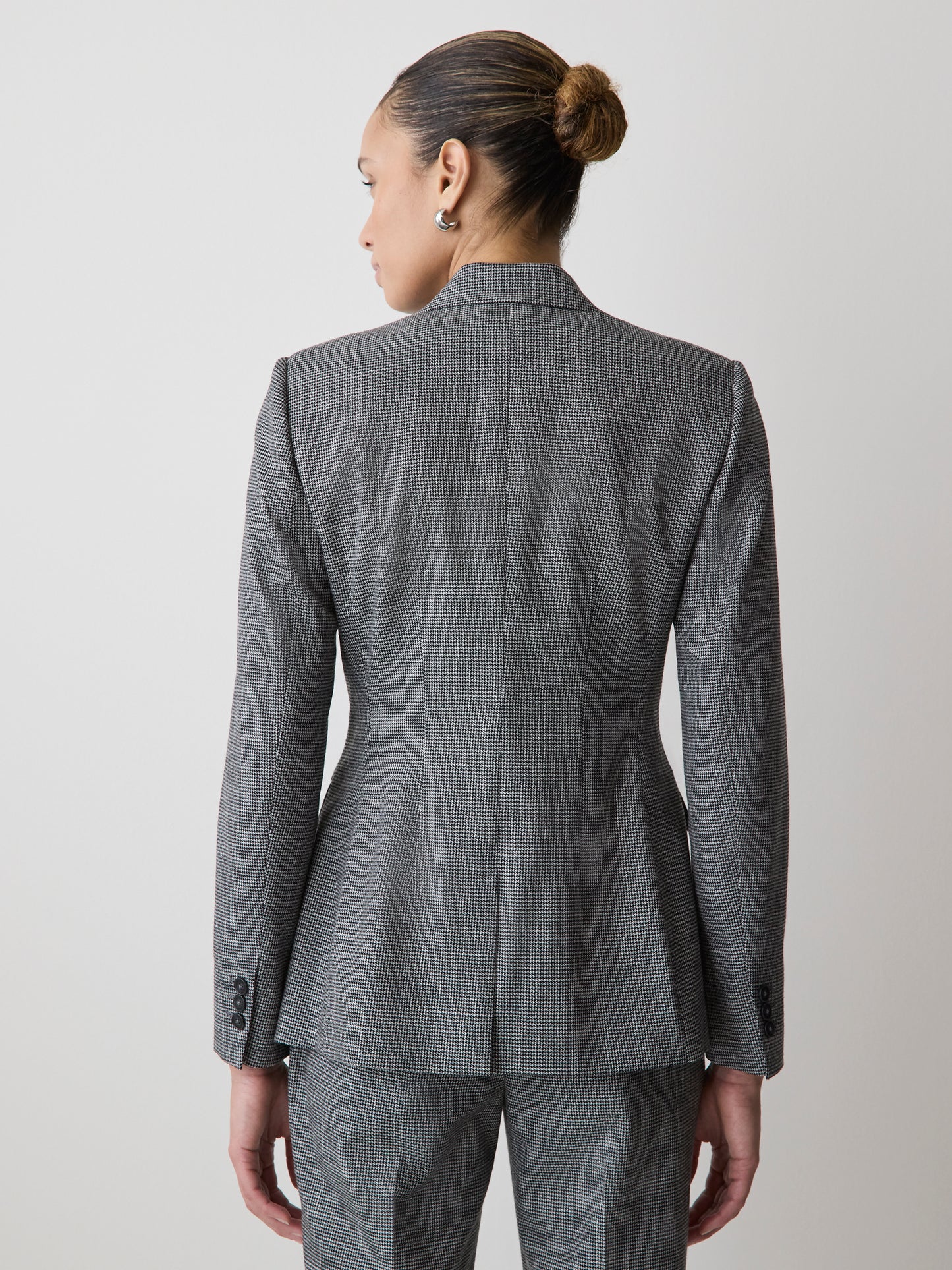 Veston Ajusté à Boutonnage Simple