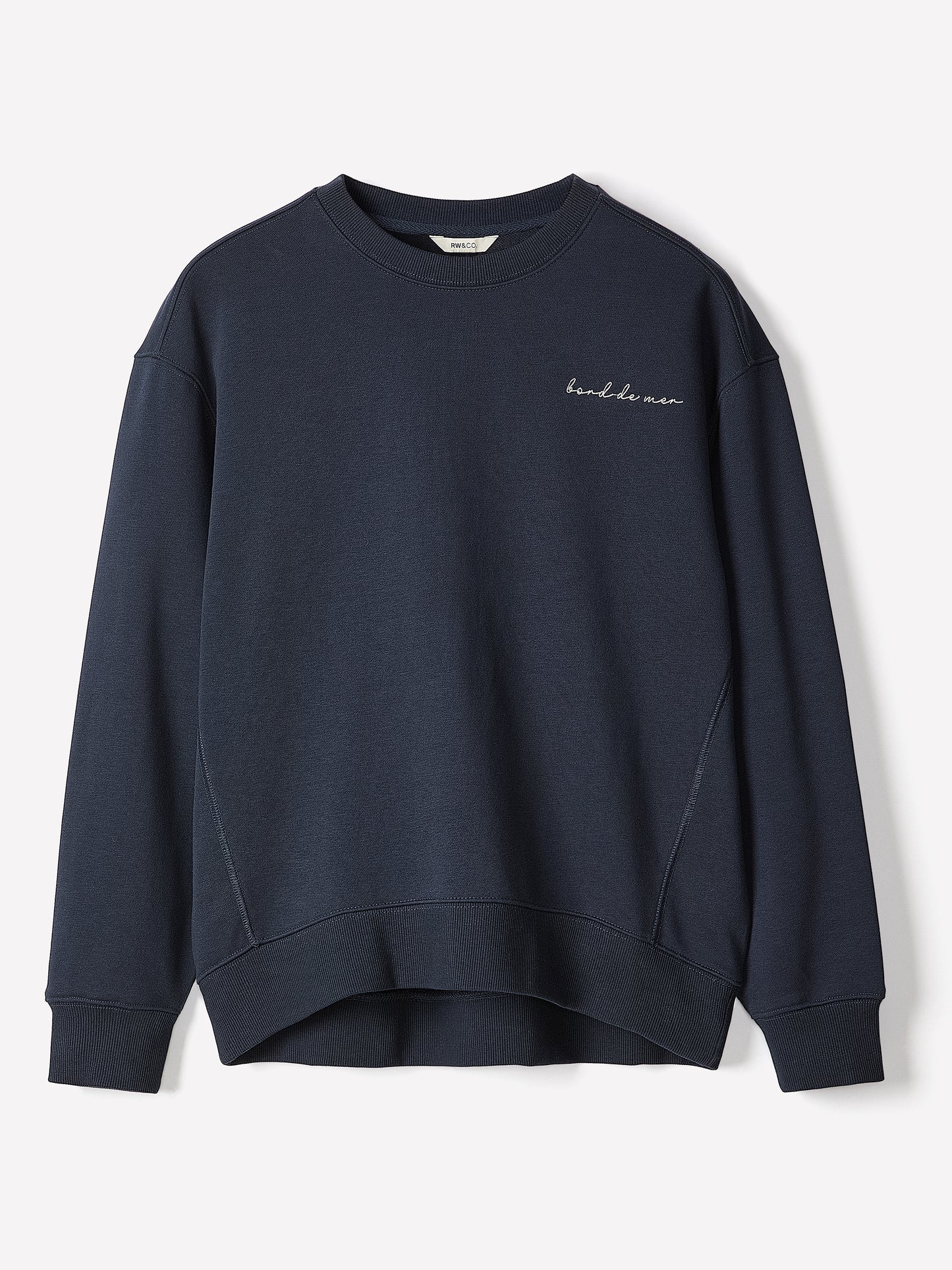 Long-Sleeve Crew-Neck French Terry Sweatshirt
