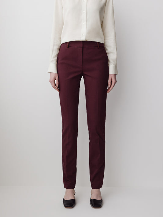 Mid-Rise Slim-Leg Signature Pant