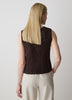 Buttoned-Down Crochet Tank Top