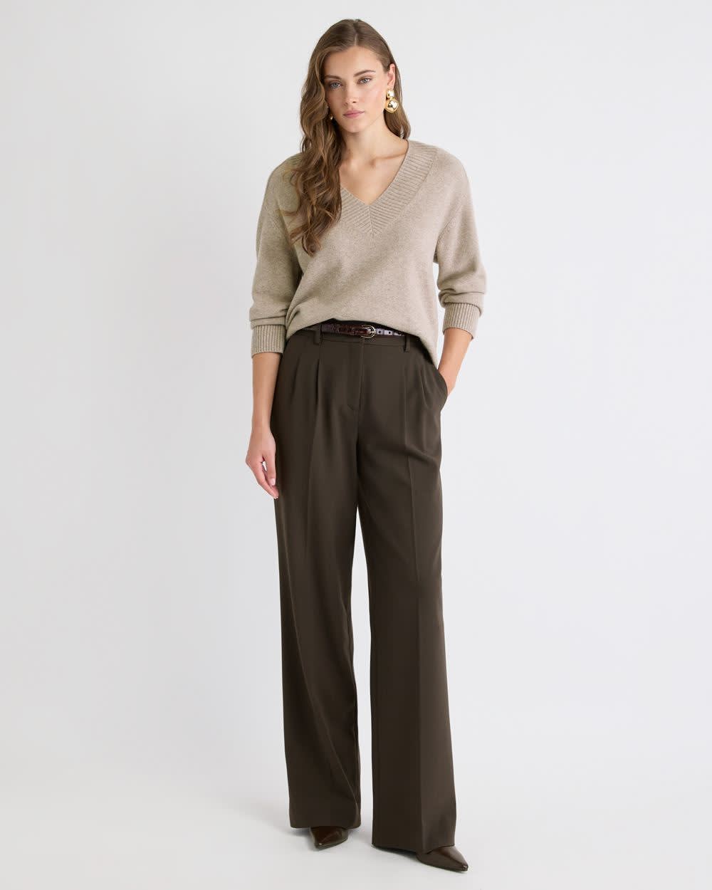 High-Rise Wide-Leg Pant