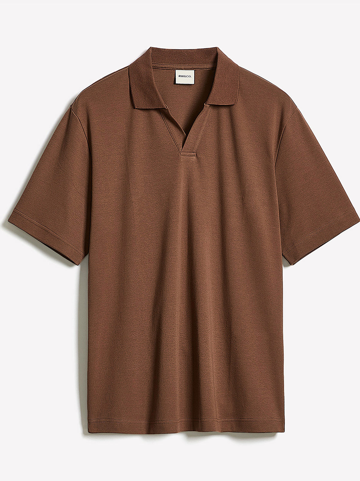 Solid Short-Sleeve Polo