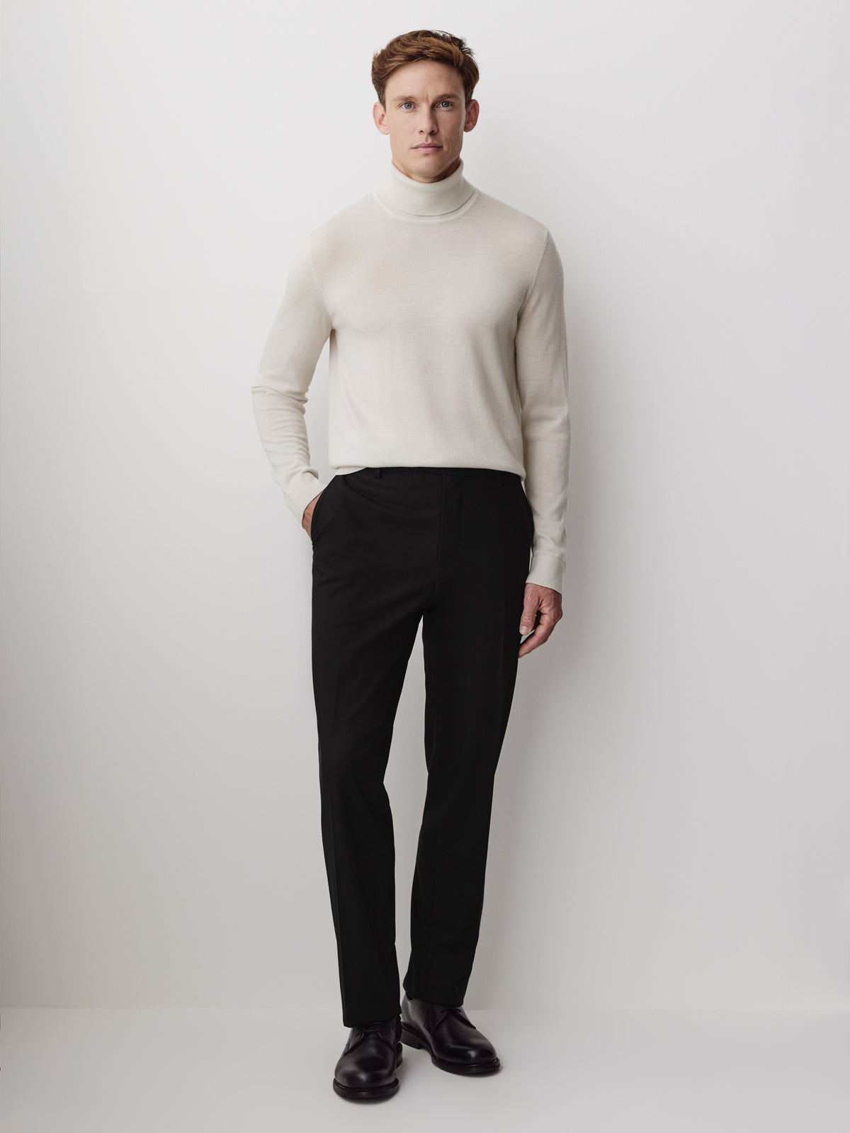 Merino-Wool Turtleneck Sweater