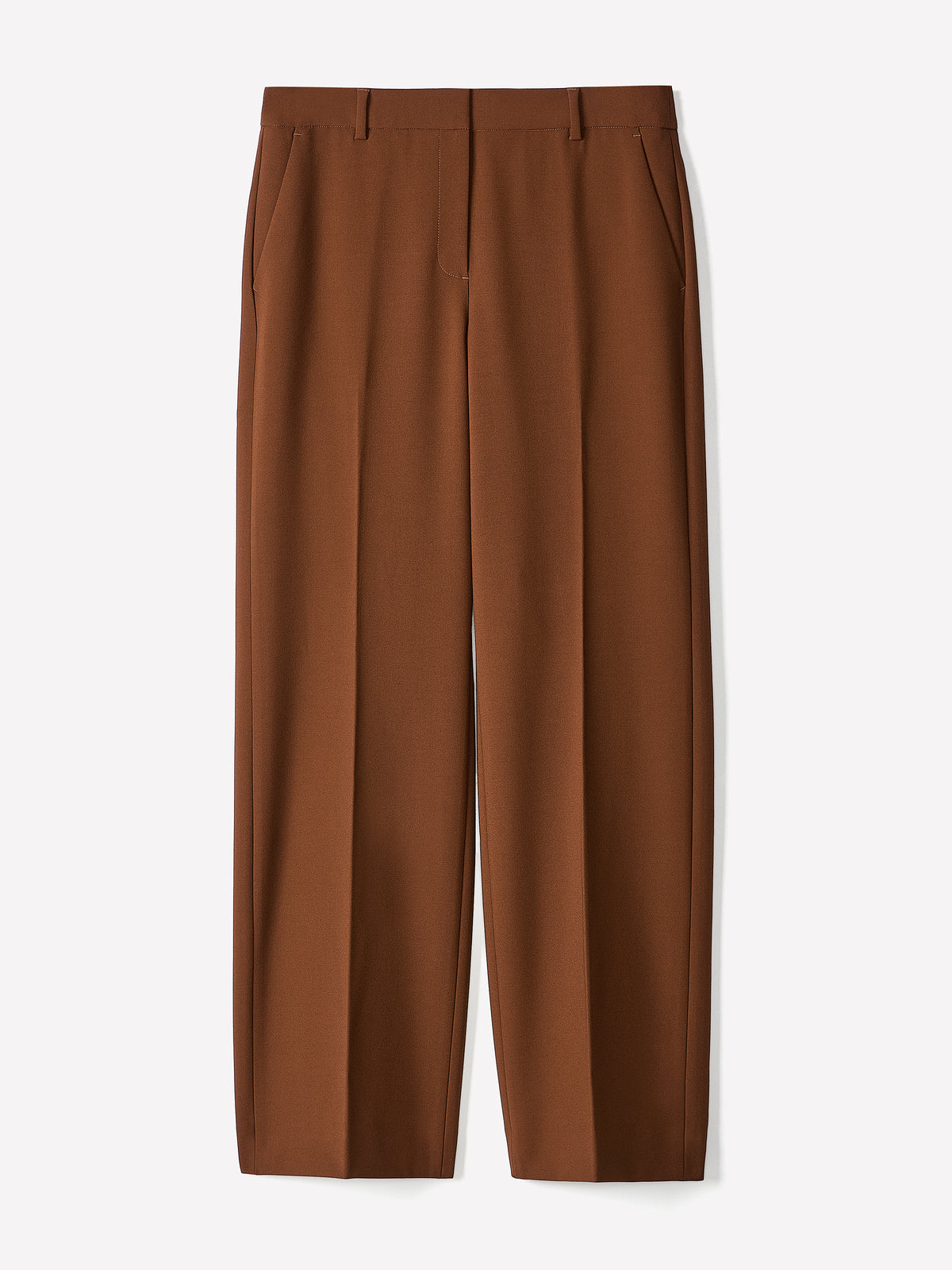 Mid-Rise Wide-Leg Heavy Twill Pant