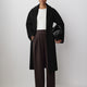 Wide Leg Knit Pants with Neoprene Fabric