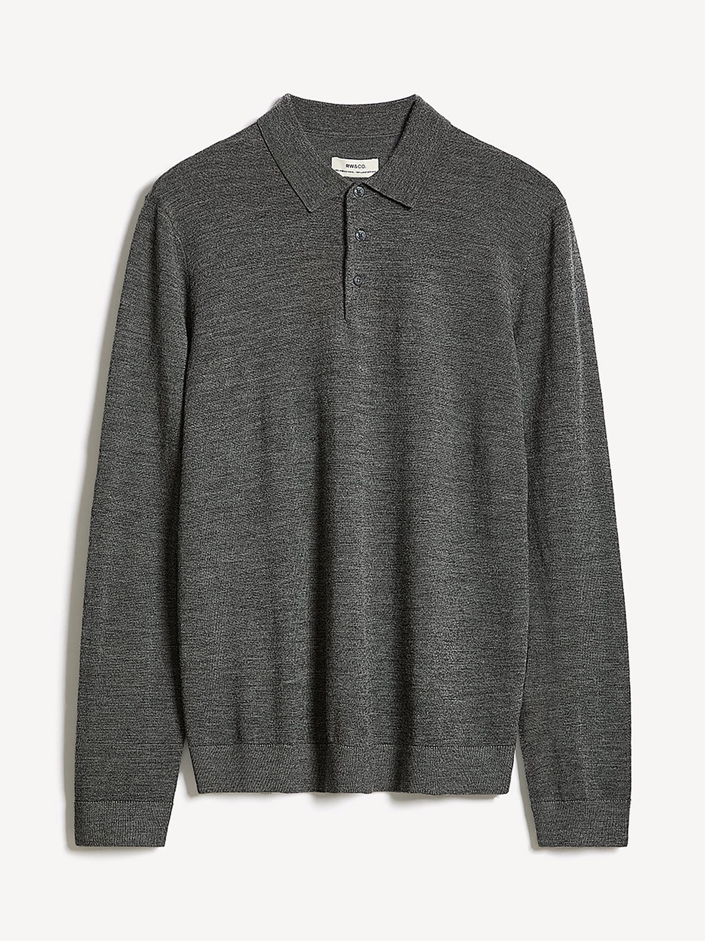 Merino Wool Polo Sweater
