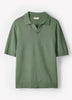 Linen-Blend Short-Sleeve Polo