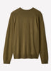 Men's Knit Crewneck Sweater Cotton Blend