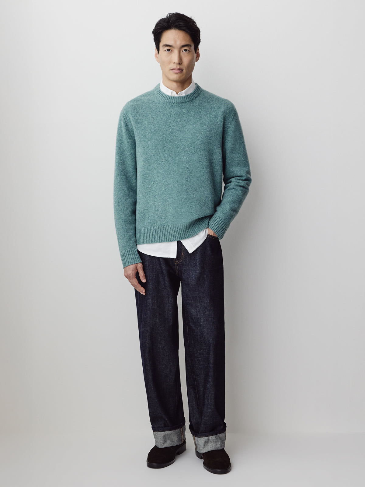 Lambswool Crew-Neck Sweater