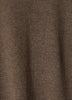 Long Sleeve Knit Pullover Crew Neck Cotton Blend