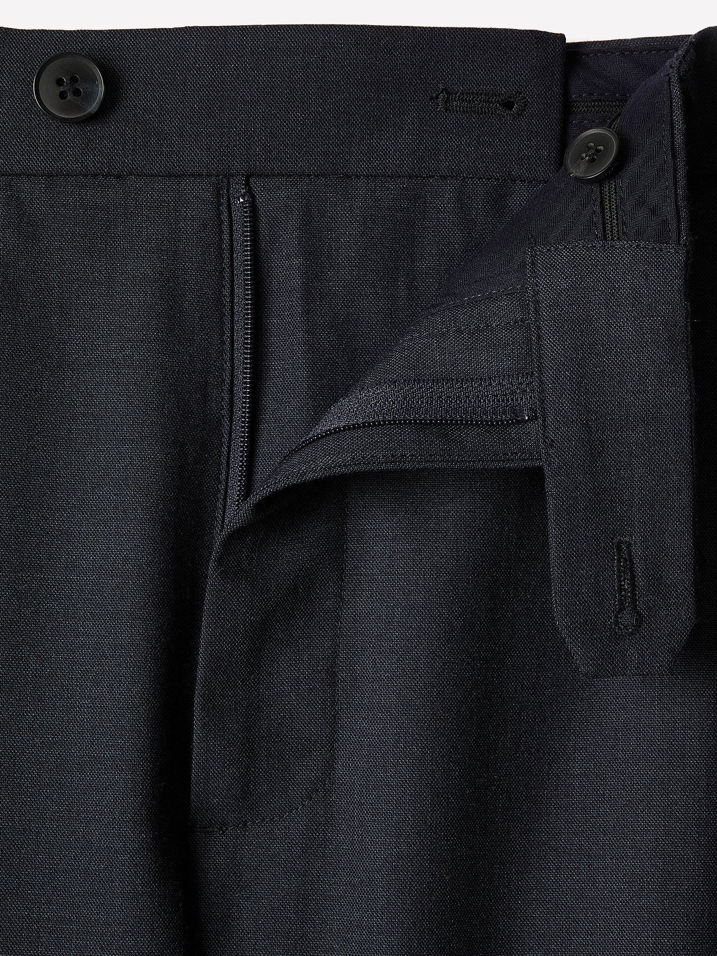Slim-Leg Wool-Blend Pant