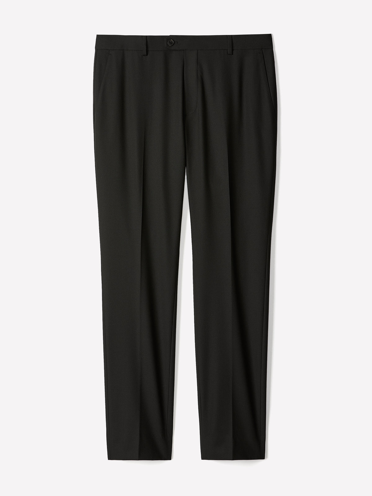 Slim-Leg Wool-Blend Pant