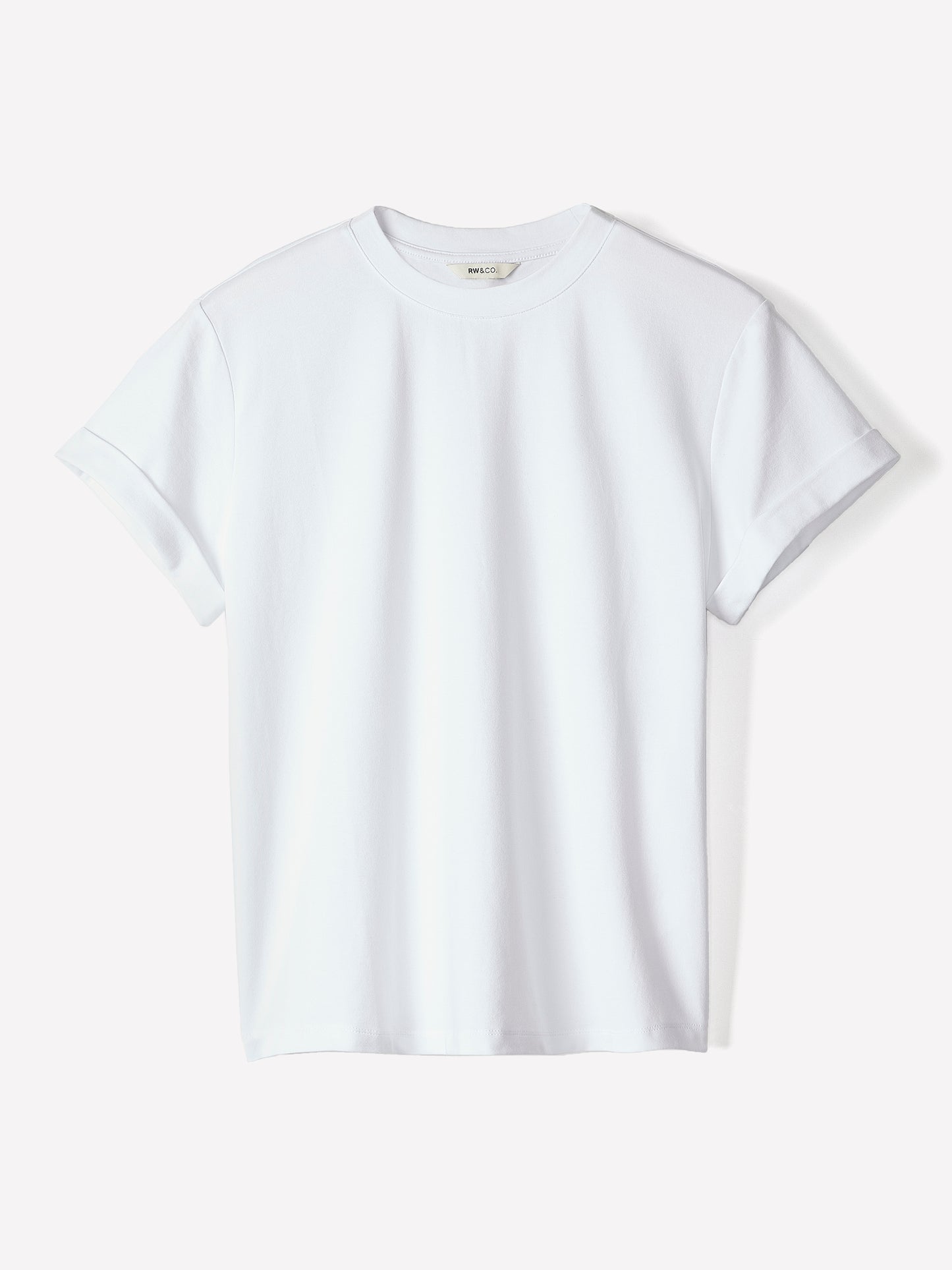 Organic Cotton Short-Sleeve Crew-Neck Tee