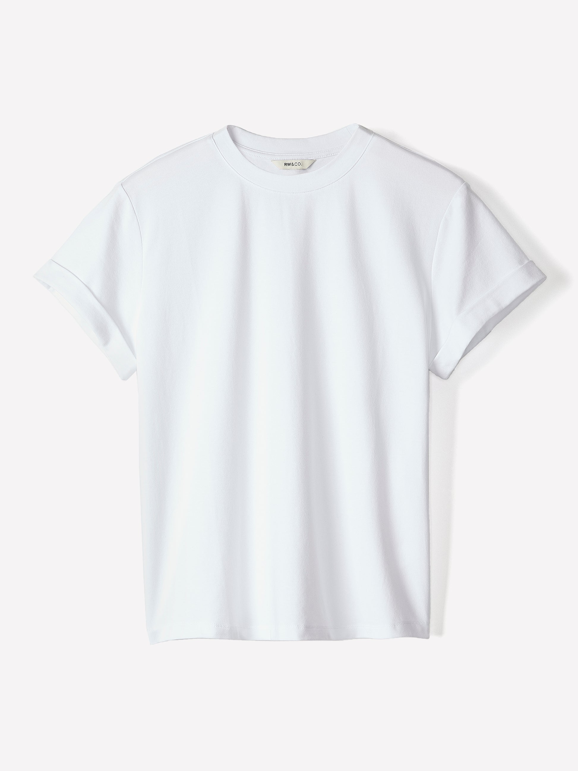 Organic Cotton Short-Sleeve Crew-Neck Tee