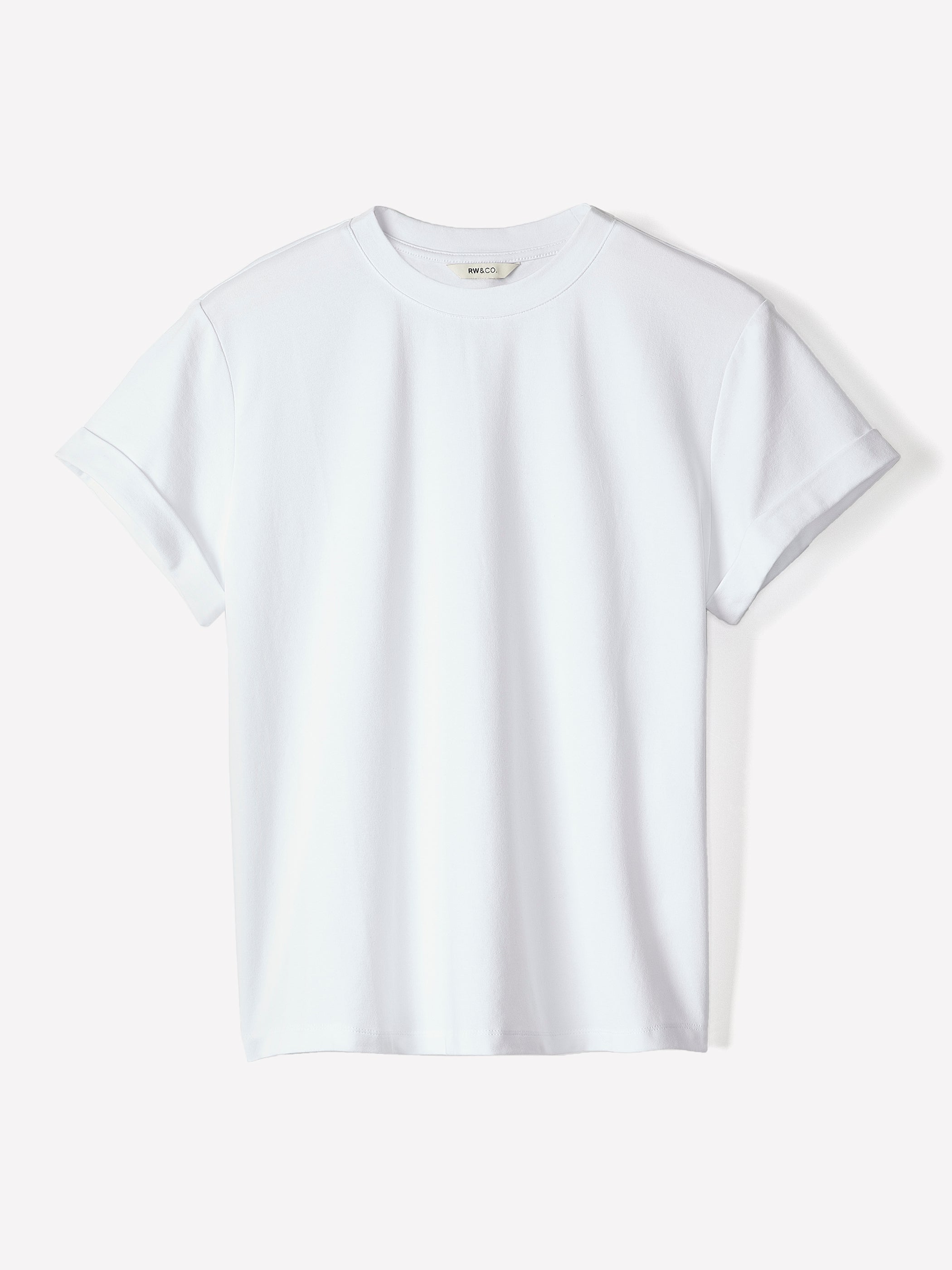 Organic Cotton Short-Sleeve Crew-Neck Tee