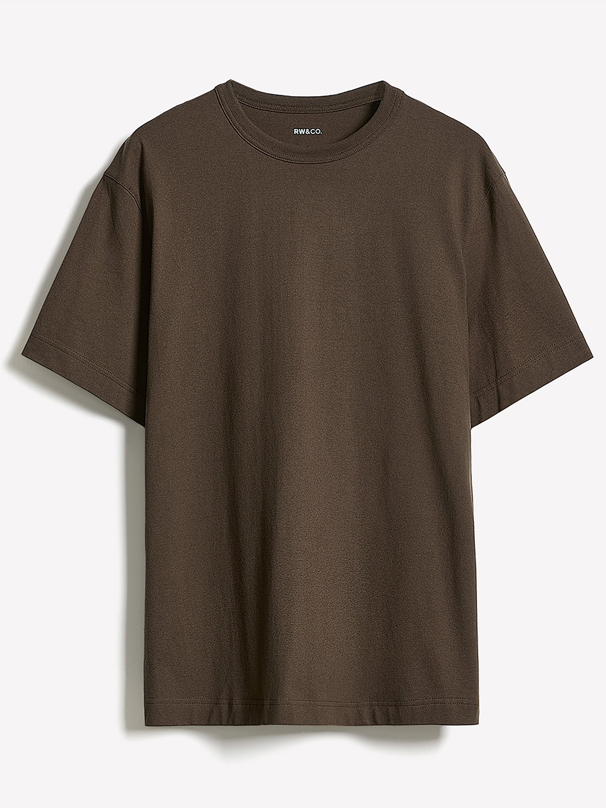 T-Shirt Essentiel à Manches Courtes et Col Rond