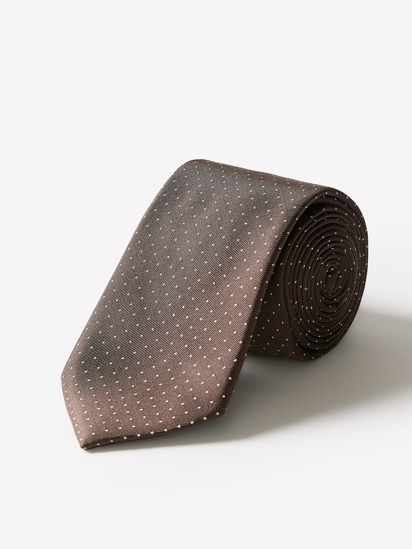 Woven Silk Men's Tie Micro Dots
